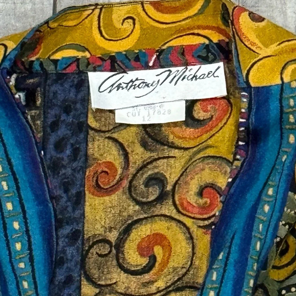 Anthony Michael Vintage 2 Piece Set with Wide Leg Pants - Picture 5 of 10